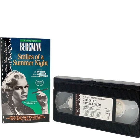 Smiles Of A Summer Night VHS Movie Ingmar Bergman Swedish English Subtitles - Picture 1 of 7